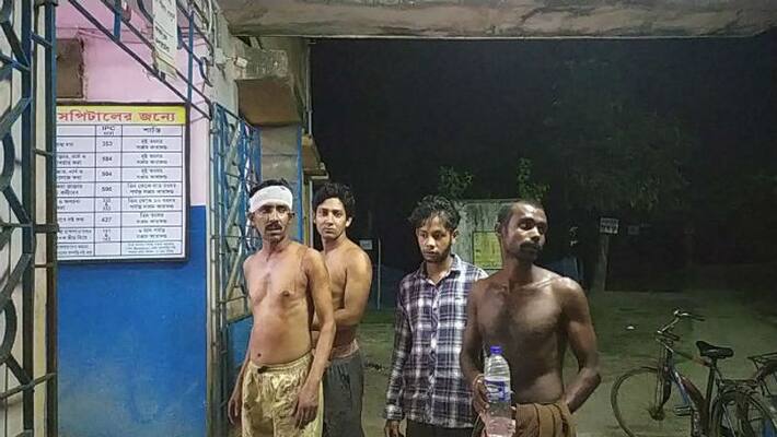 Youth allegedly beaten by Puja organizer at Basirhat ASB Youth allegedly beaten by Puja organizer at Basirhat ASB