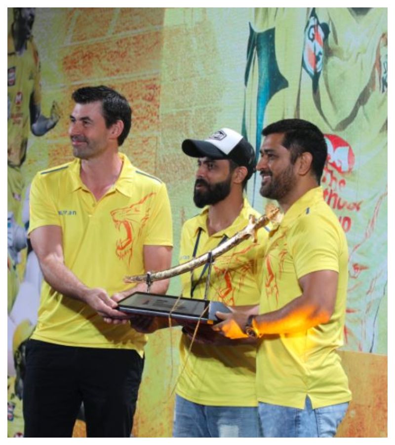 Before start IPL 2020 CSK awarded Dhoni, Jadeja and others players spb