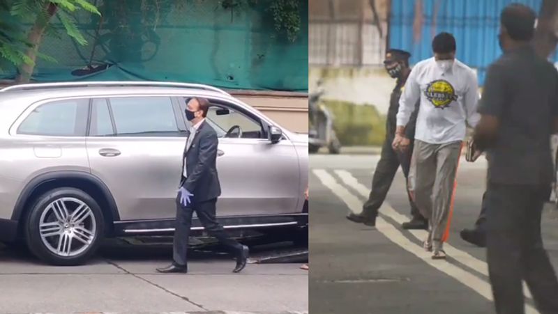 अपनी नई कार का मुआयना करने पहुंचे अभिषेक ने चेहरे पर मास्क और व्हाइट टी-शर्ट और लोअर पहन रखा था। बता दें कि लोग सोशल मीडिया पर कह रहे हैं कि ये महाराष्ट्र सरकार का गिफ्ट किया होगा, क्योंकि जया संसद में उनके पक्ष में बोल गई हैं। वहीं, कुछ लोग तंज कस रहे हैं कि थाली में छेद करके काफी आगे बढ़ गए हैं।