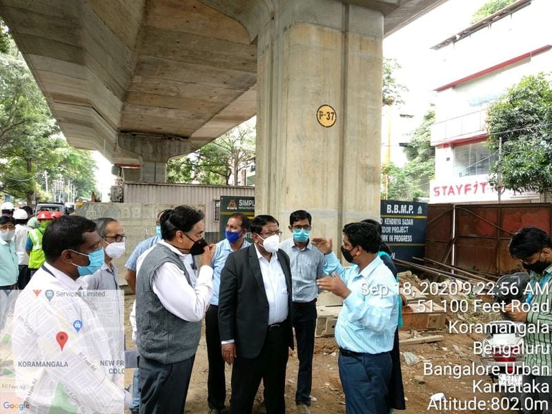 BBMP Commissioner N Manjunath Prasad Talks Over Elevated Worksgrg
