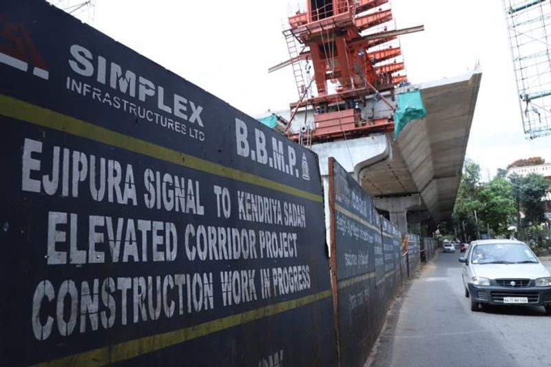 BBMP Commissioner N Manjunath Prasad Talks Over Elevated Worksgrg