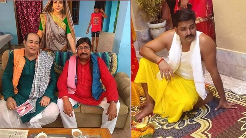 ऐसे में शादी की रस्में निभाते हुए पवन सिंह और निधी झा की फोटो इसी फिल्म की है, जो वायरल हो रही है। फोटो शेयर करने के साथ ही कैप्शन में भी इस फिल्म के बारे में फैंस को बताया गया है। 