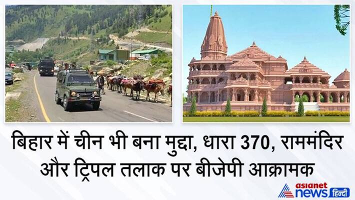 BJP raised decisions of PM Narendra Modi and national issues in bihar polls 2020 BJP raised decisions of PM Narendra Modi and national issues in bihar polls 2020