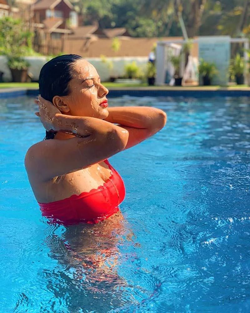 Nia Sharma told she looks so hot at meeting for Manikarnika dpl