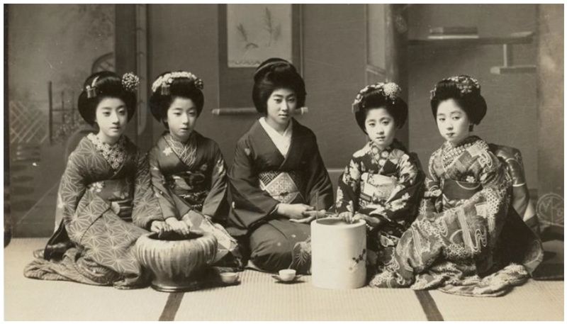 The World War II era Comfort women of Japanese Army, photos of sex slaves of soldiers