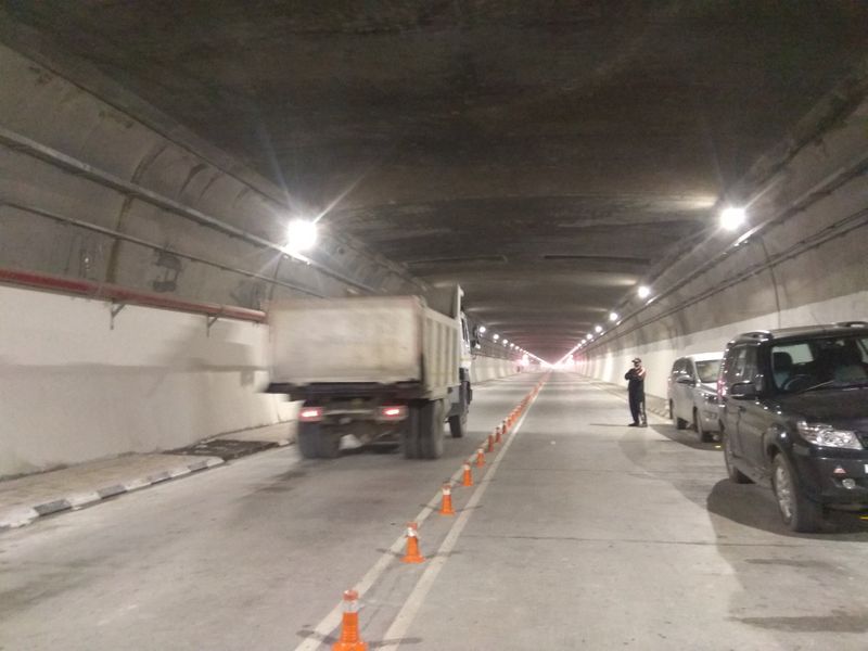 in 3 days 3 accident in atal tunnel due to motorcar race bsm