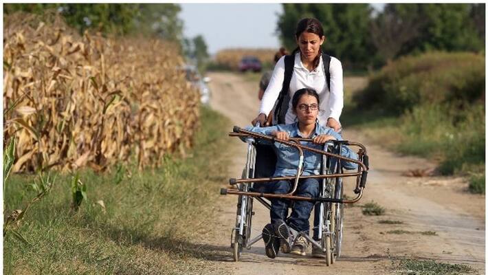 The Girl who travelled 3500 mile on a wheelchair The Girl who travelled 3500 mile on a wheelchair
