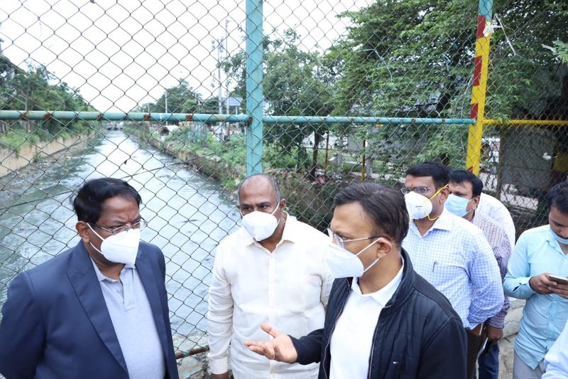 BBMP Administrator Gourav Gupta Visit Inspection of Development Worksgrg