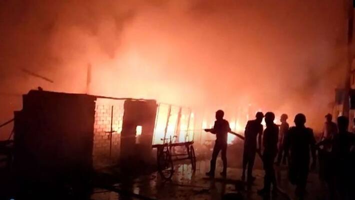 Three Cows Burnt Alive in Ballari Districtgrg Three Cows Burnt Alive in Ballari Districtgrg