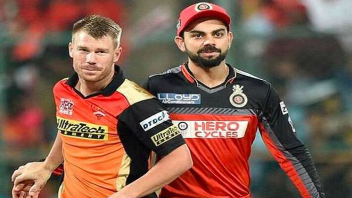 RCB will face Sunrisers hyderbab in IPL RCB will face Sunrisers hyderbab in IPL