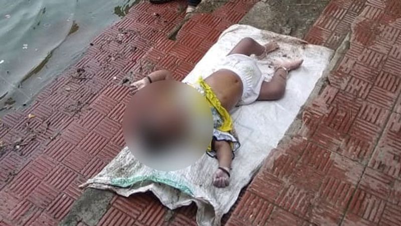 इस हालत में बच्ची का शव भोपाल के शीतला माता मंदिर के पास पानी में शनिवार सुबह मिला था।