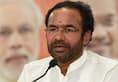 Covid 19 Kishan Reddy, Union minister of state for home, donates food material