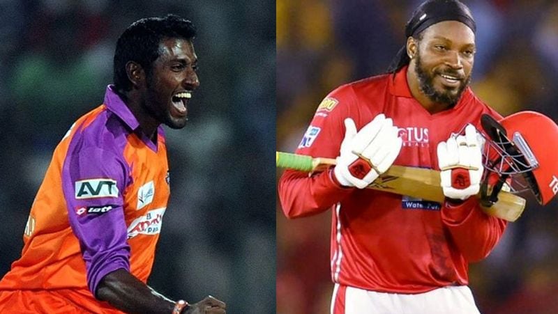 1- जब गेल ने एक ओवर में ठोक डाले 37 रन
IPL के इतिहास में सबसे महंगा ओवर 2011 में फेंका गया था। इस ओवर में 37 रन बने थे। रन बनाने वाला बल्लेबाज और कोई नहीं क्रिस गेल थे। क्रिस गेल ने कोच्ची टस्कर्स केरला के प्रशांत परमेस्वरन के एक ओवर में 37 रन ठोक डाले थे। इस ओवर में 6, NB + 6, 4, 4, 6, 6, 4 रन बने थे। 