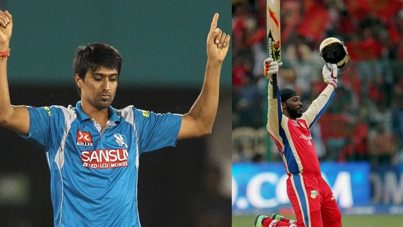 4- क्रिस गेल ने जड़े 5 छक्के
2012 के आईपीएल के 21वां मैच पुणे वॉरियर्स और रॉयल चैलेंजर्स बैंगलोर के बीच खेला गया था। बैंगलोर की तरफ से बल्लेबाजी करते हुए गेल और सौरभ तिवारी ने राहुल शर्मा के एक ओवर में 31 रन ठोक डाले थे। इस ओवर में क्रिस गेल ने 5 छक्के जड़े थे। ऐसा था ओवर- 1, 6, 6, 6, 6, 6