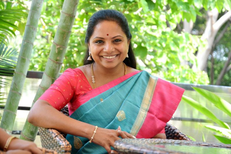 KCRs daughter Kalvakuntla Kavitha clocks a million followers on Twitter dpl