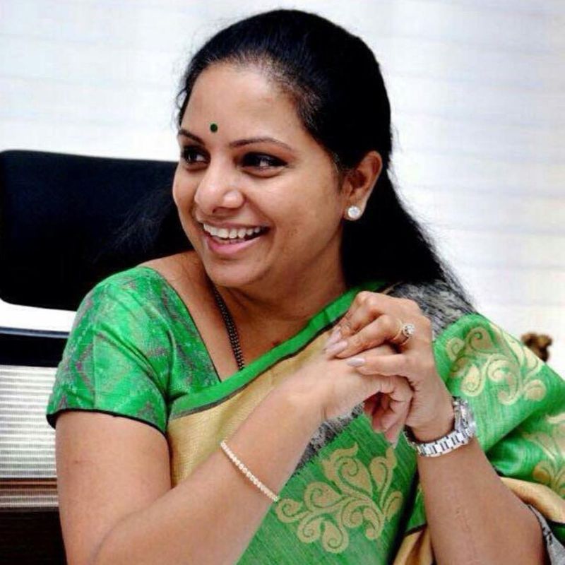 KCRs daughter Kalvakuntla Kavitha clocks a million followers on Twitter dpl