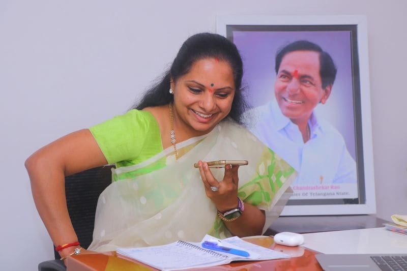 KCRs daughter Kalvakuntla Kavitha clocks a million followers on Twitter dpl