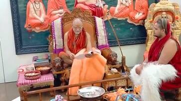 Swaroopanandendra Saraswati says he will celebrate next birthday in hyderabad ksm Swaroopanandendra Saraswati says he will celebrate next birthday in hyderabad ksm