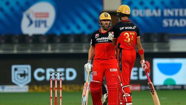 Royal Chalengers Bangalore puts 164 runs target to Sunrisers Hyderabad in ipl 2020 spb Royal Chalengers Bangalore puts 164 runs target to Sunrisers Hyderabad in ipl 2020 spb