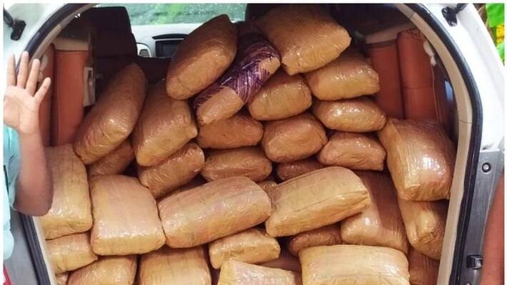 200 kg ganja seized in thiruvananthapuram 200 kg ganja seized in thiruvananthapuram
