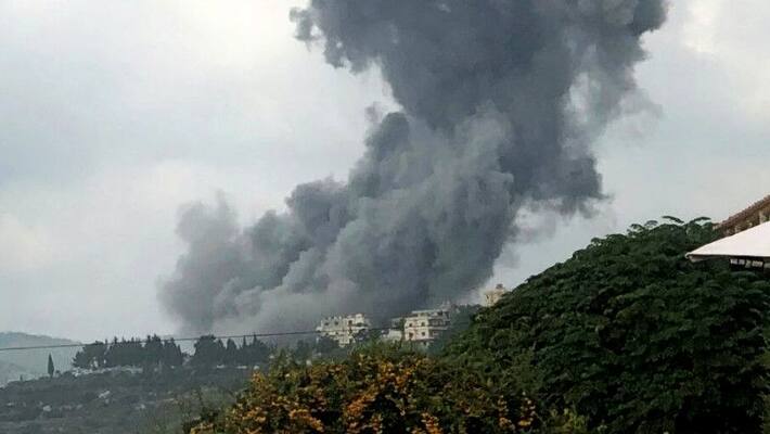 Blast rocks Hezbollah stronghold in southern Lebanon ALB Blast rocks Hezbollah stronghold in southern Lebanon ALB