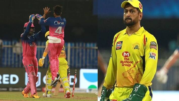 Rajasthan Royals defeat Chennai Super Kings by 16 runs in IPL 2020 spb Rajasthan Royals defeat Chennai Super Kings by 16 runs in IPL 2020 spb