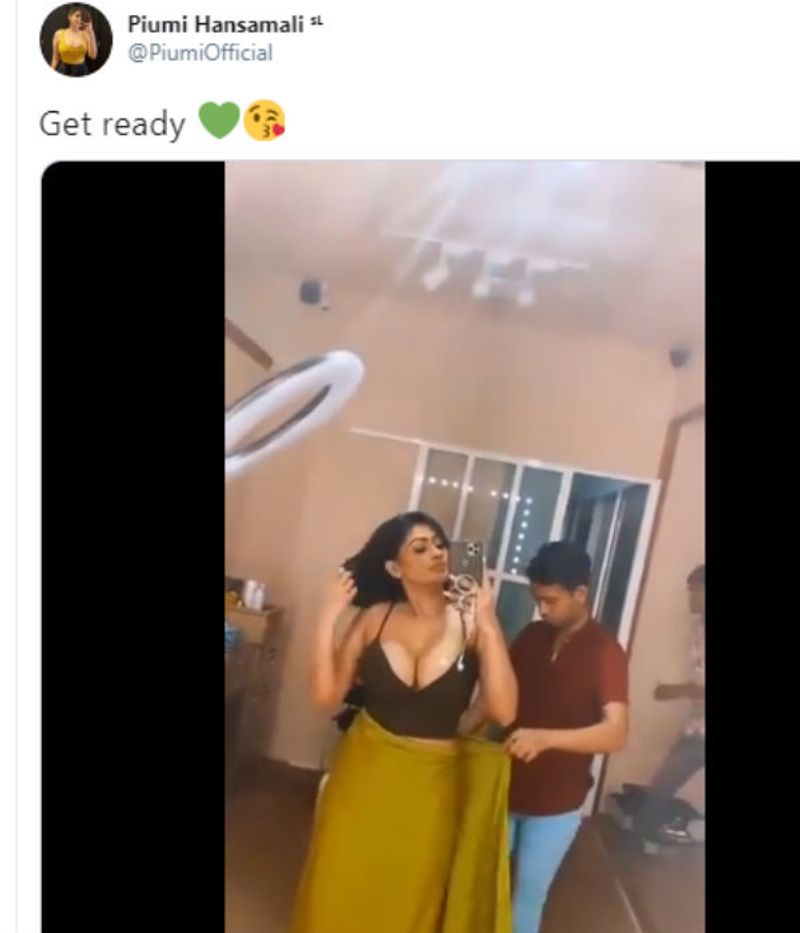 Netizens troll on Srilankan Actress queen Piumi Hansamali videos