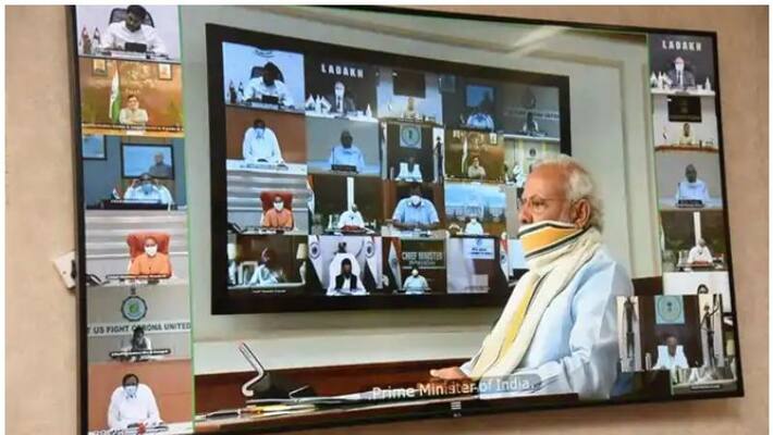 modi arranged virtual meeting with ministers modi arranged virtual meeting with ministers