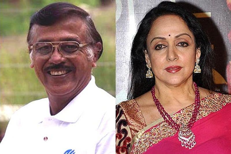 Former cricketer Srinivas Venkataraghavan once lost his heart to dreamgirl Hema Malini RCB