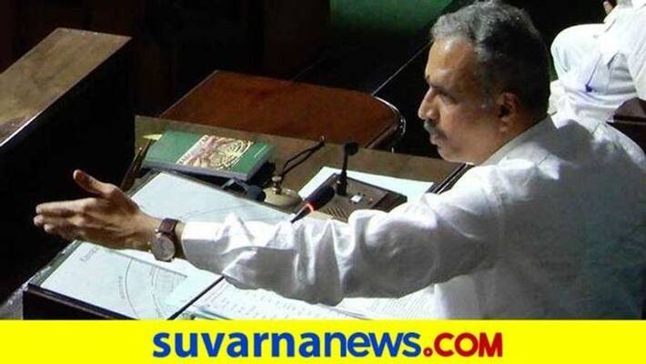 Speaker Vishweshwar Hegde Kageri Warns Congress MLA Yathindra Siddaramaiah In Assembly session rbj Speaker Vishweshwar Hegde Kageri Warns Congress MLA Yathindra Siddaramaiah In Assembly session rbj