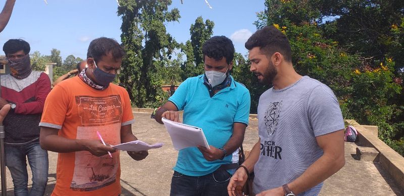 Sandalwood actor diganth busy in shooting in midst of ccb tensions dpl