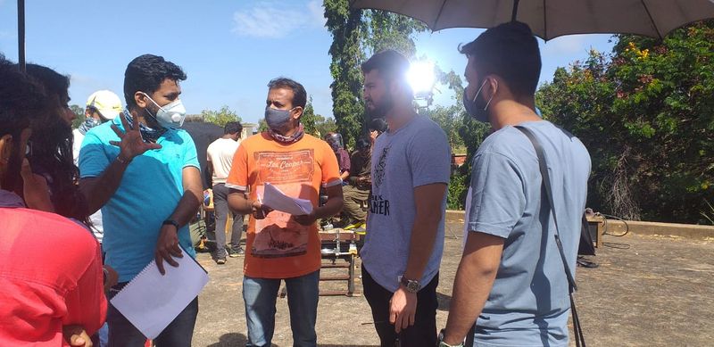 Sandalwood actor diganth busy in shooting in midst of ccb tensions dpl
