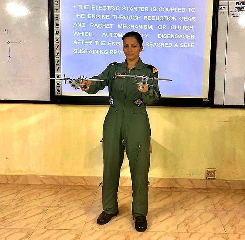 first woman fighter pilot of indian air force