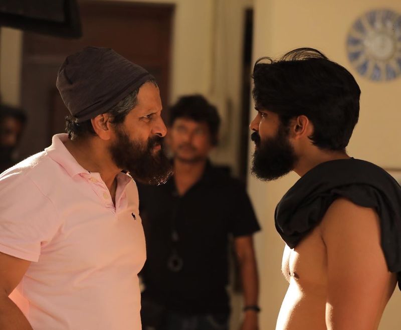 Vikram son Dhruv vikram birthday special photo collection