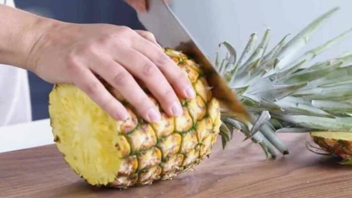see how to remove eyes of pineapple see how to remove eyes of pineapple