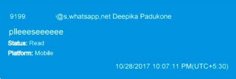 10:07 बजे: दीपिका लिखती हैं, 'Yes!! Pllleeeeasssee..'