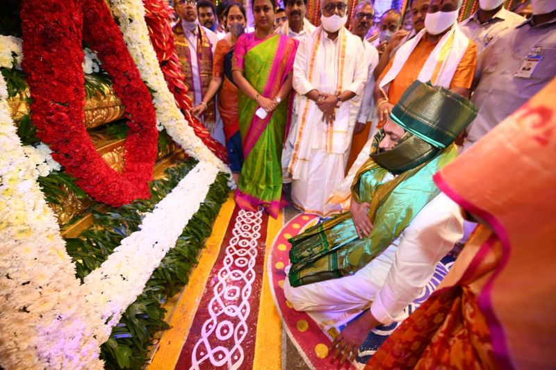 AP CM Jagan Participate Srivari Brahmotsavam At Tirumala
