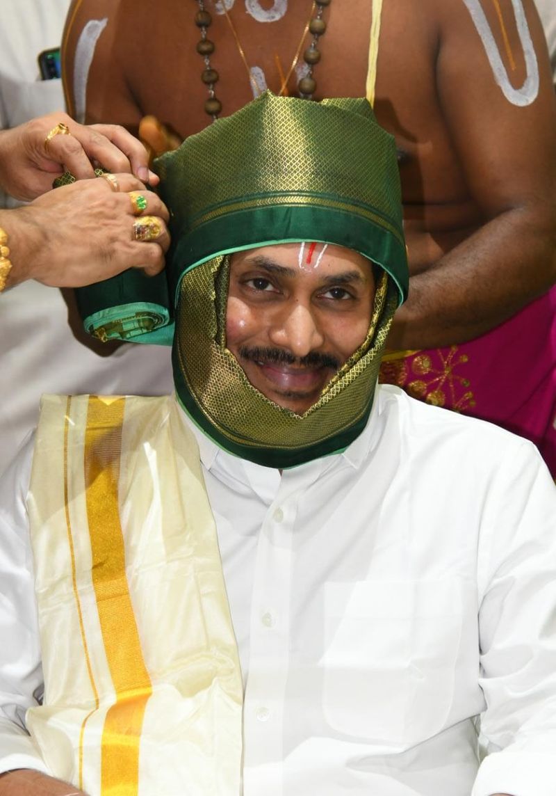 AP CM Jagan Participate Srivari Brahmotsavam At Tirumala