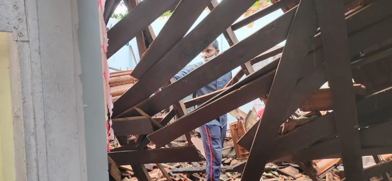 peroorkada sap camp building collapsed