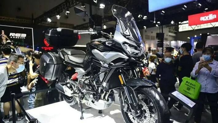 Zongshen Unveils Cyclone RX6 Adventure Bike With Norton 650 cc Engine in CIMA show Zongshen Unveils Cyclone RX6 Adventure Bike With Norton 650 cc Engine in CIMA show