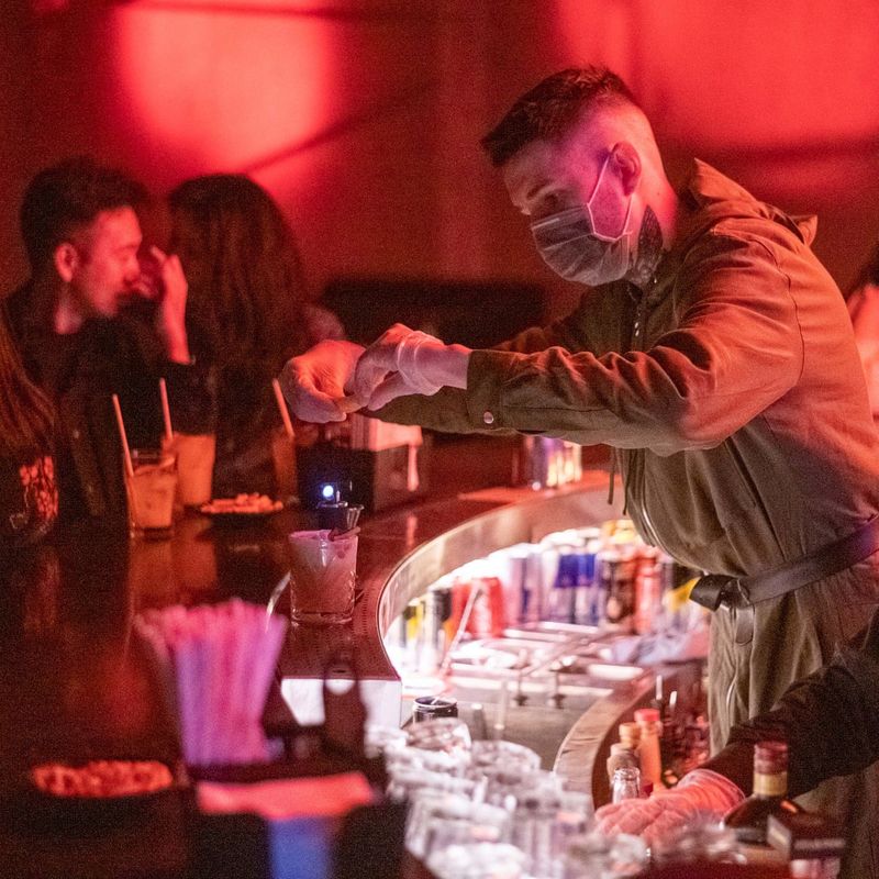 World struggles with Covid, Origin Wuhan in China its party time in night clubs and pubs photos