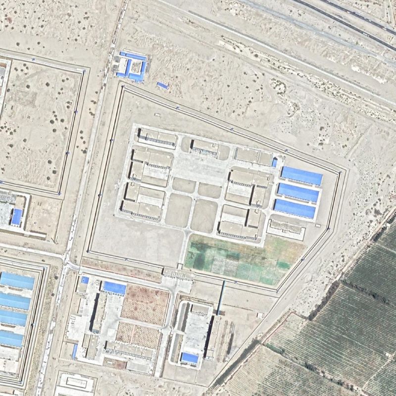 China built over 400 concentration camps in Xinjiang province for the Uighurs ALB