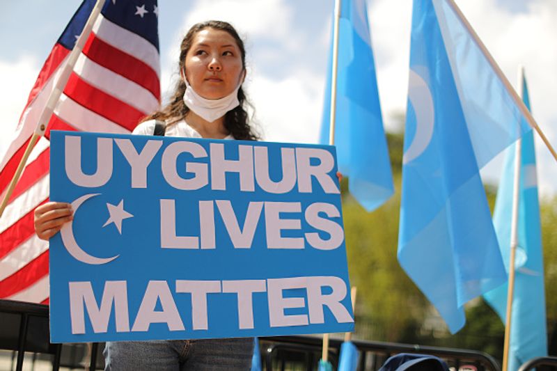 china built 380 internment camps in Xinjiang study