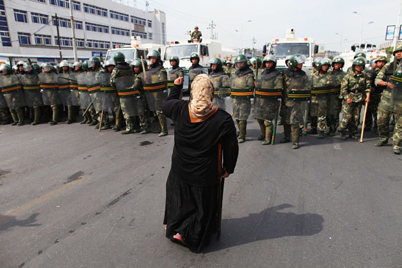 China built over 400 concentration camps in Xinjiang province for the Uighurs ALB