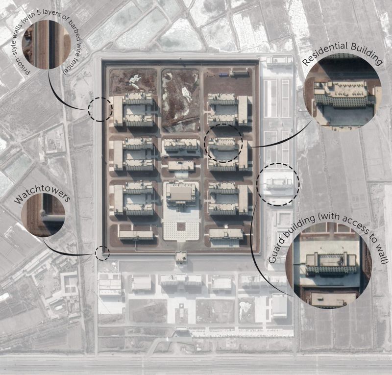 China built over 400 concentration camps in Xinjiang province for the Uighurs ALB