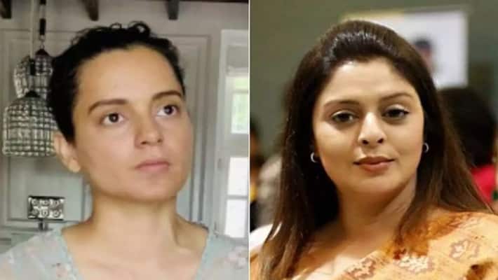 actress nagma asks why ncb not summoned kangana ranaut who admitted to taking drugs KPJ actress nagma asks why ncb not summoned kangana ranaut who admitted to taking drugs KPJ