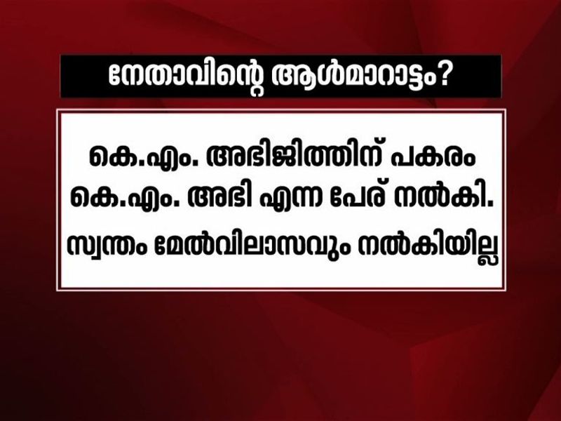 police case fake name covid test against km abhijith ksu defends state president