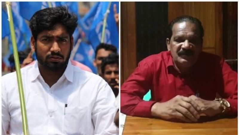 police case fake name covid test against km abhijith ksu defends state president
