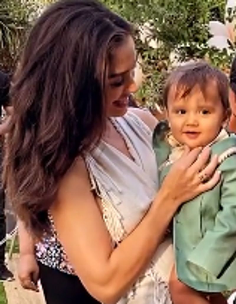 Here is How Amy Jackson Celebrated Her Son Andreas First Birthday