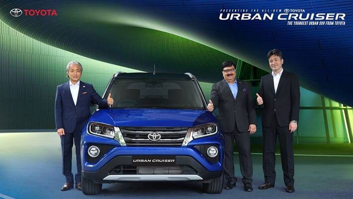 Toyota Kirloskar Motor launches all new Toyota Urban Cruiser compact SUV in India Toyota Kirloskar Motor launches all new Toyota Urban Cruiser compact SUV in India